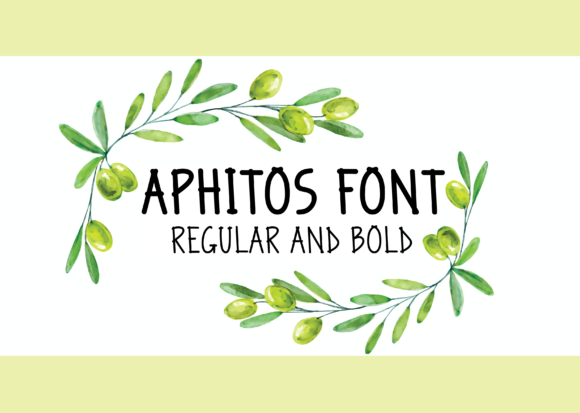 Aphitos Bundle: A Handwritten Font for Branding