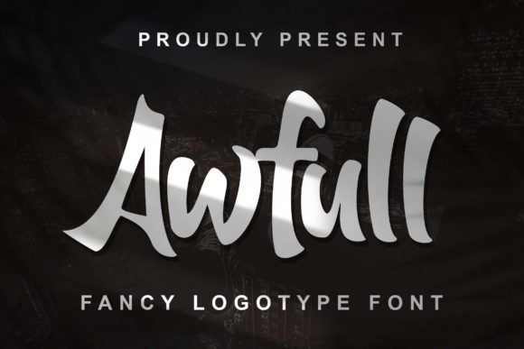 Awfull Font: Elevate Your Editorial Design