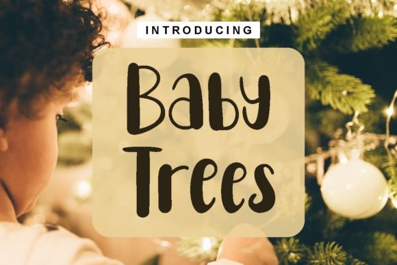 Baby Trees Font for Web Designers