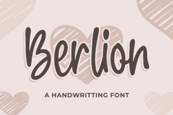 Berlion: A Handwritten Typeface for Editorial Warmth