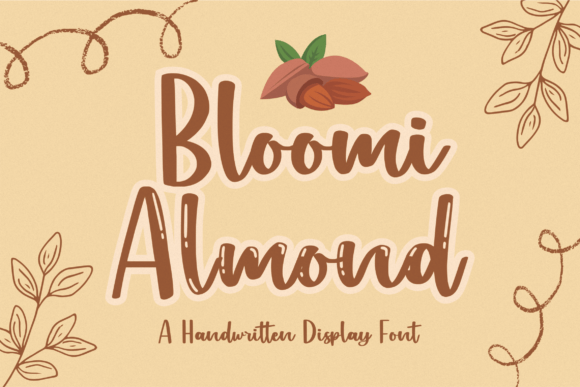 Bloomi Almond: A Handwritten Typeface for Modern Branding