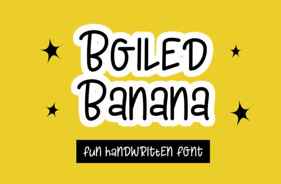 Boiled Banana Font Review for Web Design