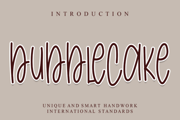 Bubblecake: A Playful Script Font for Web Design