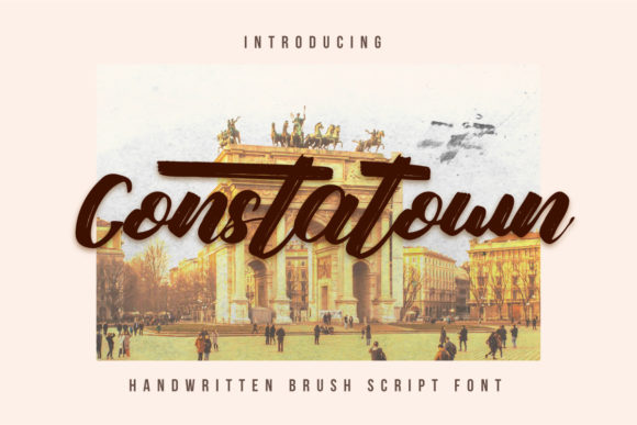 Constatown Font: Elevating Web Design with Handwritten Style