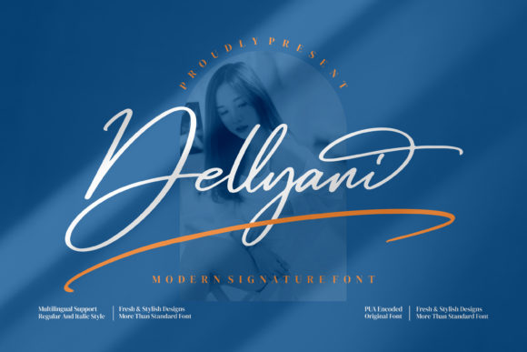 Dellyani: A Timeless Script Font for Crafters