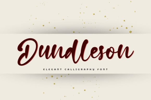 Dundleson: A Handwritten Font for Editorial Warmth