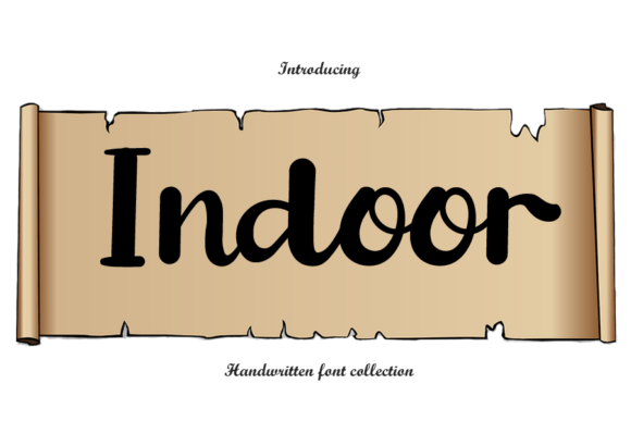 Indoor Font: A Timeless Script for Crafters