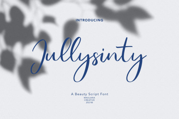 Jullysinty Font: A Designer’s Guide to Timeless Script
