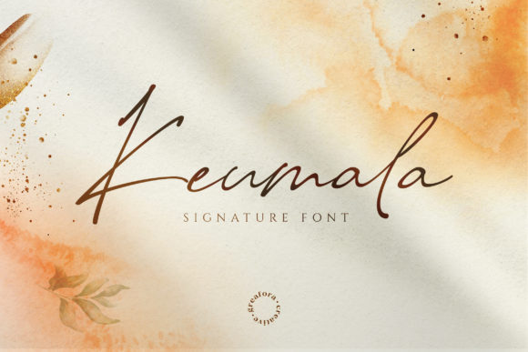 Keumala Font: Elevate Your Brand Identity