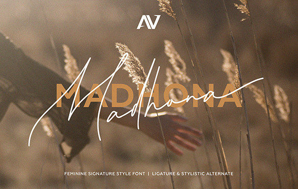Madhona Font: Elevating Web Design with Handwritten Elegance