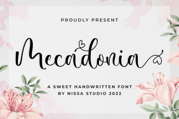 Mecadonia Font: Elevating Brand Identity with Script