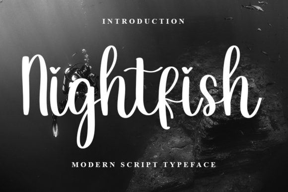 Nightfish Font Review: A Delicate Handwritten Typeface