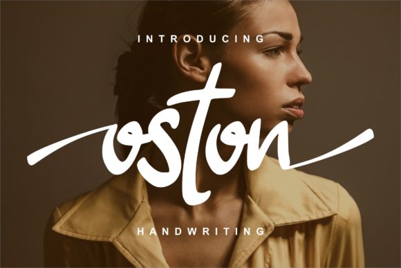 Oston: A Timeless Script Font for Editorial Design