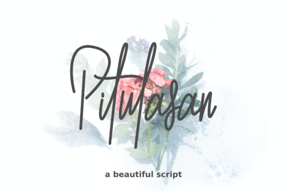 Pitulasan: A Handwritten Font for Modern Web Design