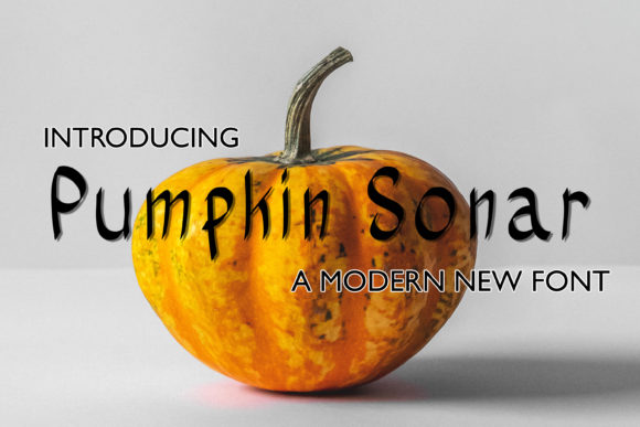 Pumpkin Sonar Font for Modern Web Design