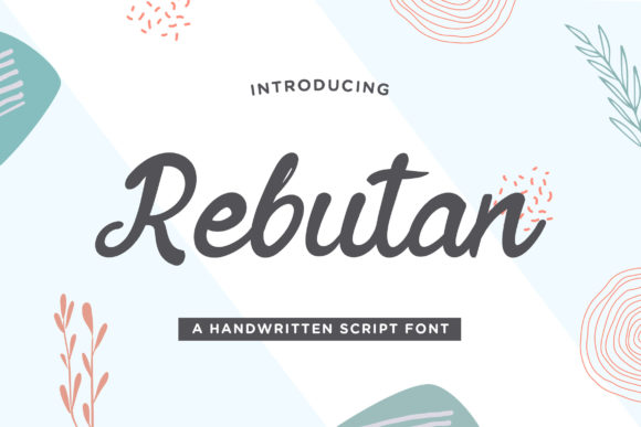 Rebutan: A Handwritten Font for Bold Campaigns