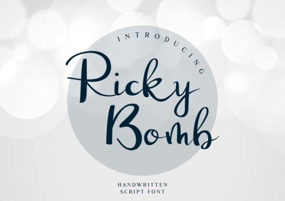 Ricky Bomb Font: Elevate Your Campaign Visuals