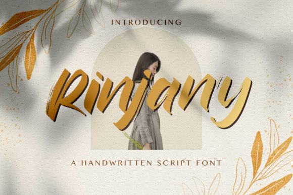 Rinjany: A Handwritten Font for Bold Branding