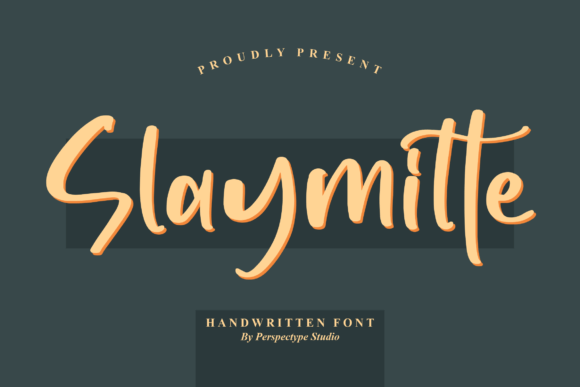 Slaymitte: A Handwritten Font for Editorial Warmth