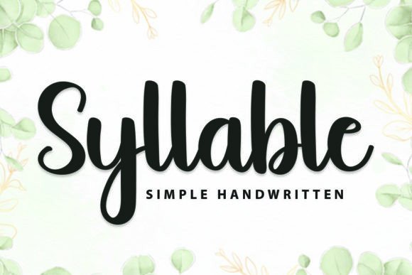 Syllable Font: Elevate Web Design with Handwritten Charm