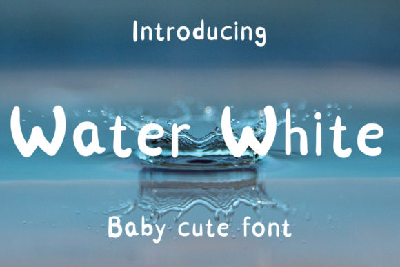 Water White: The Perfect Handwritten Font for Crafters